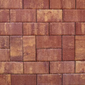Брусчатка Квадриум Прямоугольник Color mix Светлый листопад 60