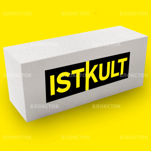 Пеноблоки Istkult D400 625х250х375 стеновые