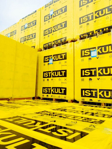 Газобетонные блоки Istkult Егорьевск D600 625х150х200 перегородочные