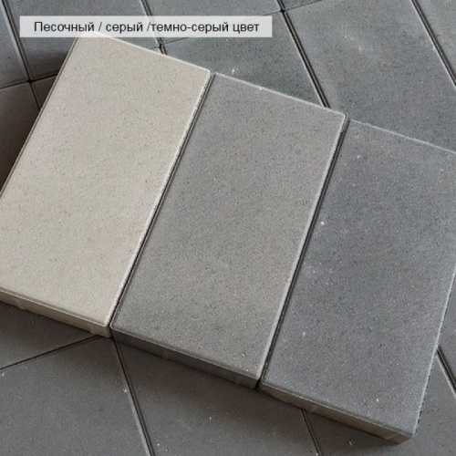 Тротуарная плитка Нобетек 5П8ф Темно-серая