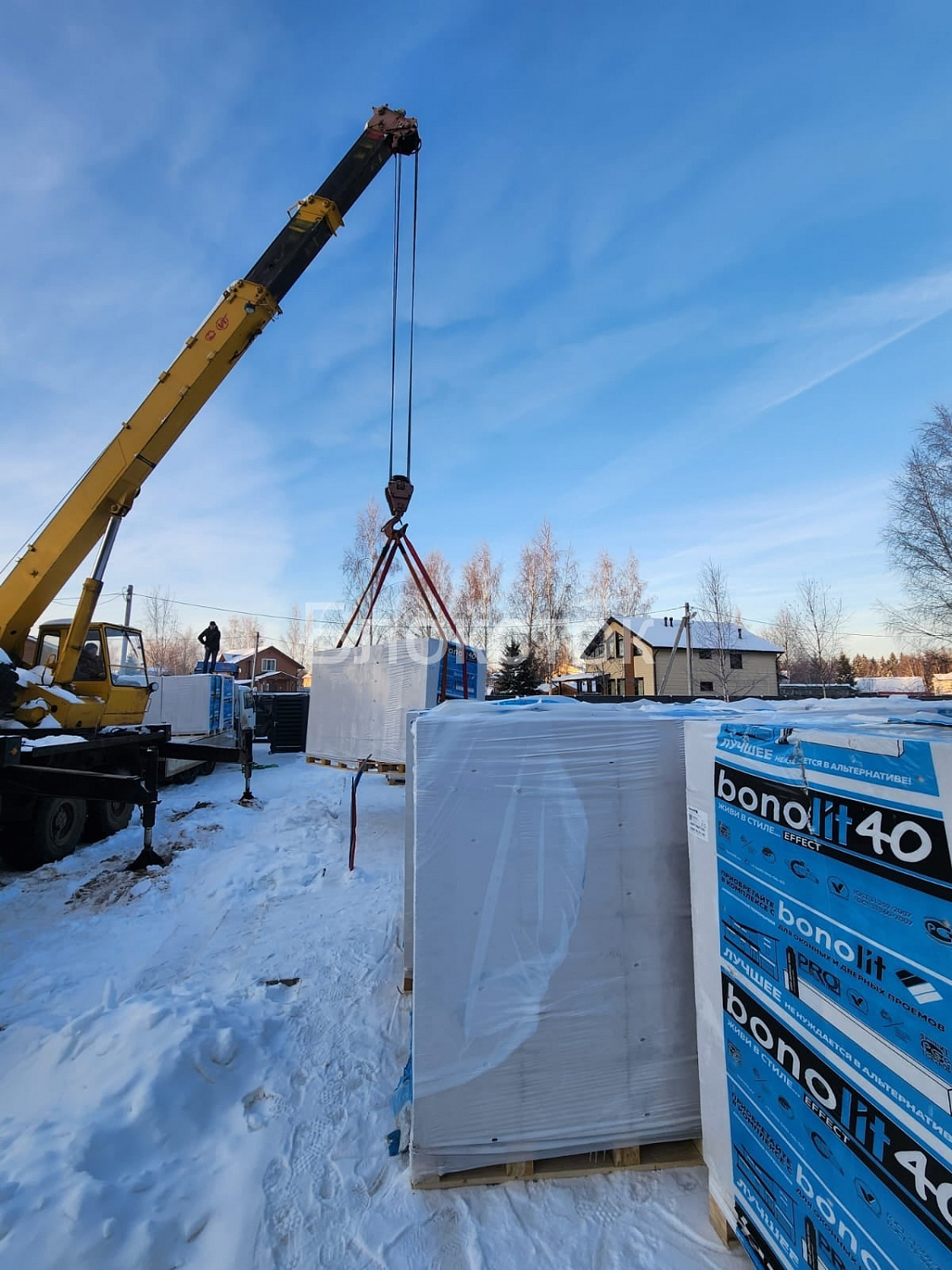Газобетонные блоки Бонолит Малоярославец D600 625х250х125 перегородочные